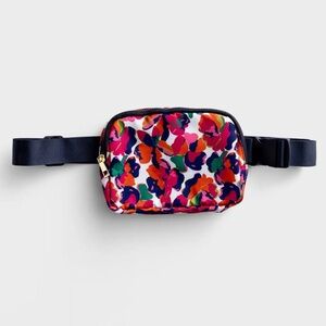 Mary Square Falling Poppies - Crossbody Bag - Fanny pack. NWOT
